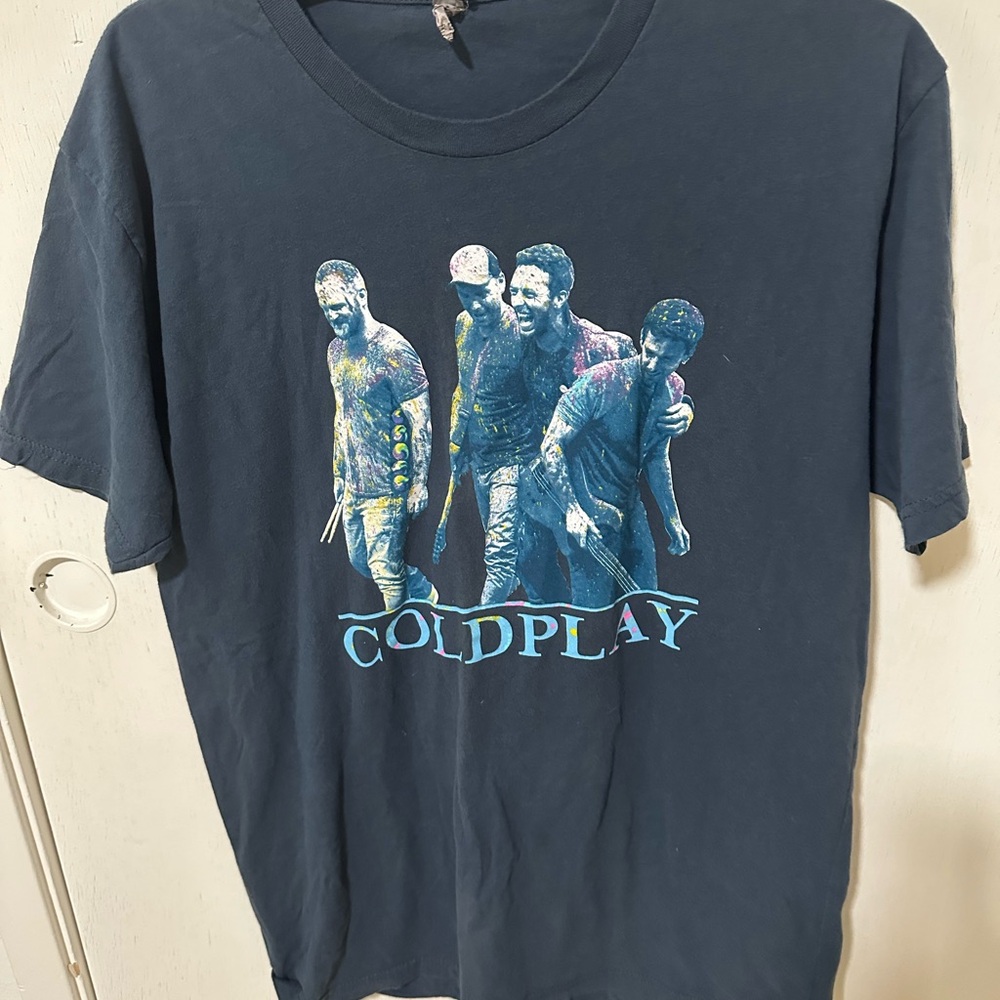 Coldplay 2016 A Head Full of Dreams Tour Dates t shirt Multicolor Men's Large